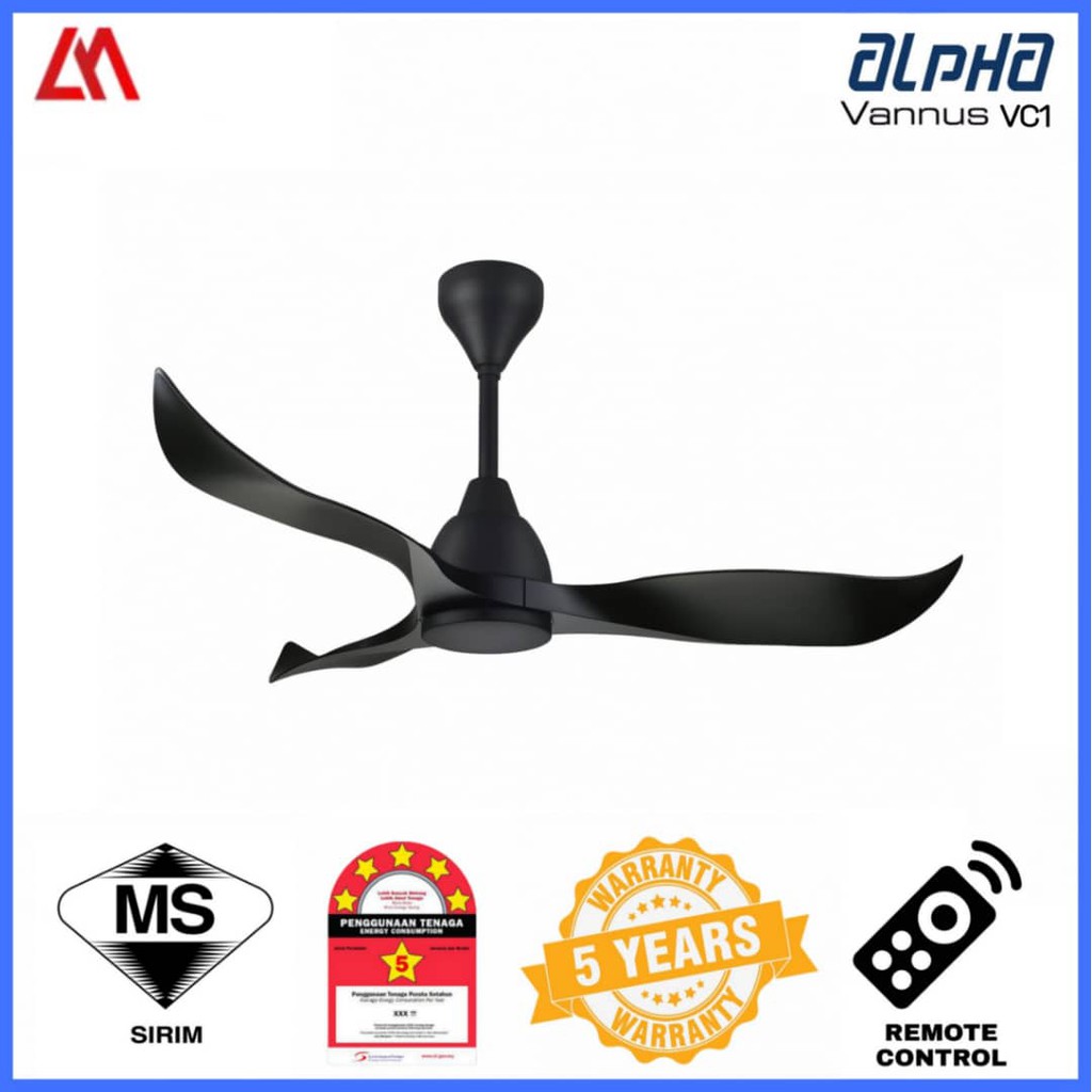 ALPHA VANNUS VC1 DC CEILING FAN W REMOTE CONTROL Shopee Malaysia