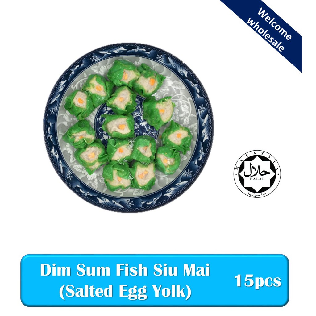 Kosan Dim Sum Fish Siu Mai (Yolk) 咸蛋烧卖 15PCS | Shopee Malaysia