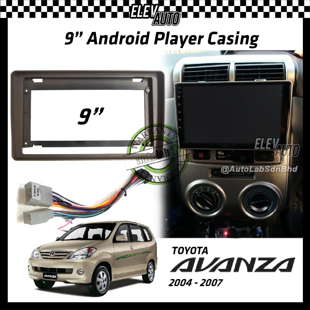 Toyota Avanza 2004-2011 Android Player Casing 9