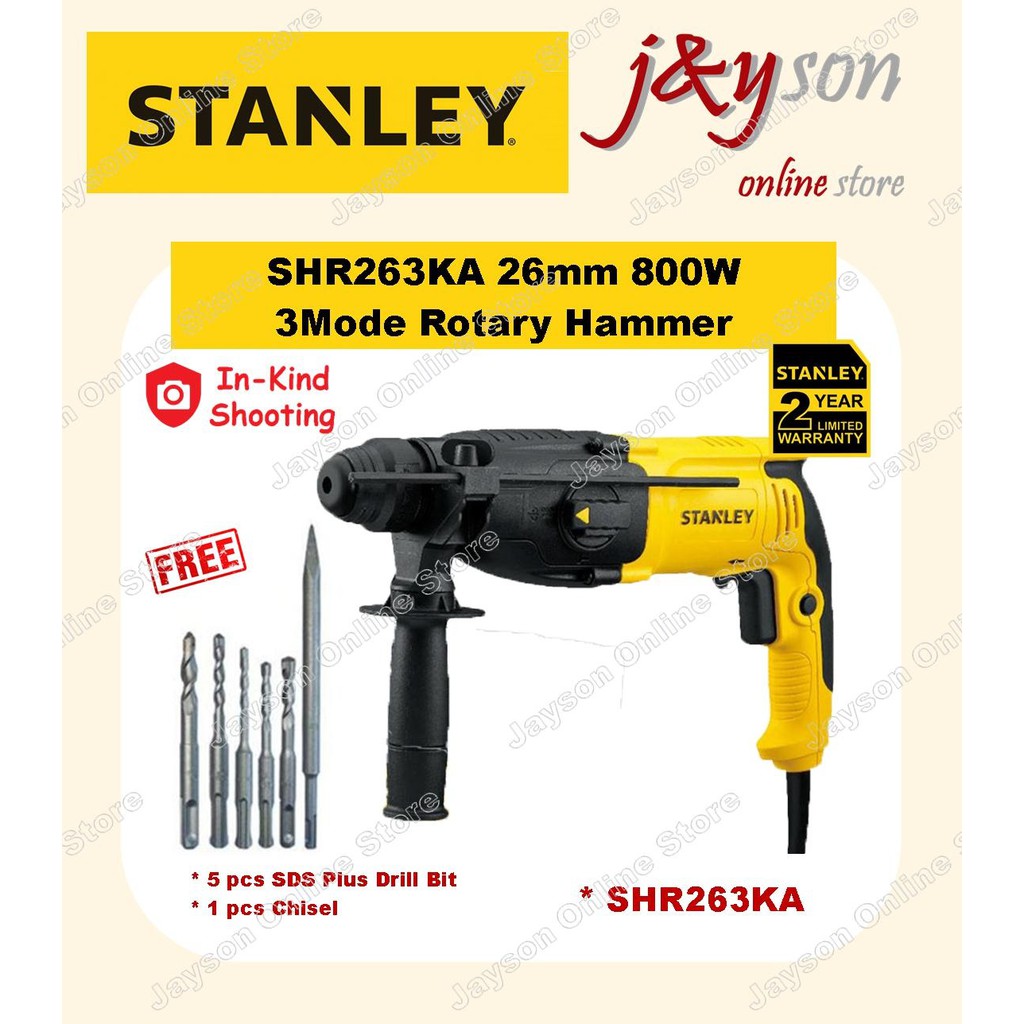 Stanley 26mm on sale rotary hammer