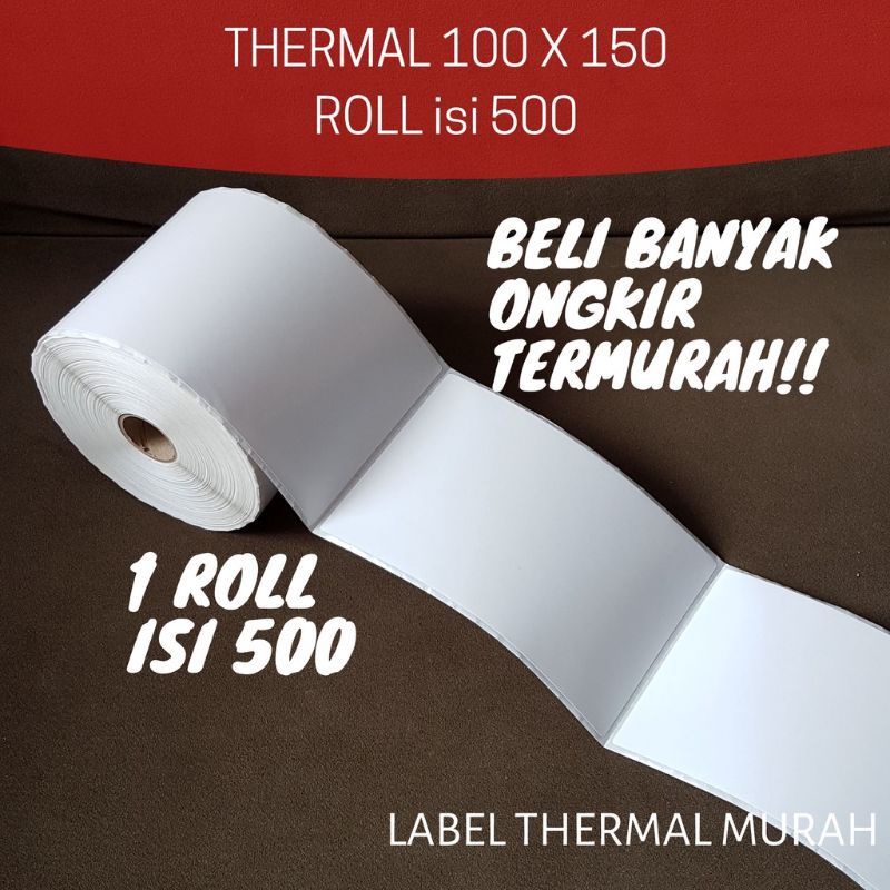 Thermal LABEL Sticker - Receipt LABEL Sticker THERMAL Sticker Receipt ...
