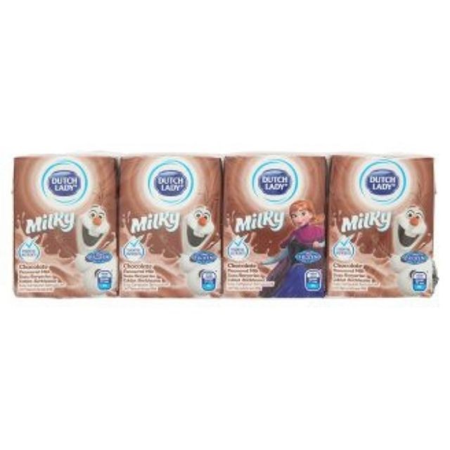 Dutch Lady Milky Frozen Chocolate 4x125ml Shopee Malaysia