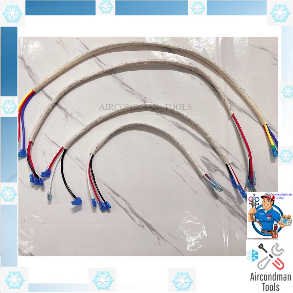 1SET 3pcs universal outdoor compressor terminal wayar condenser