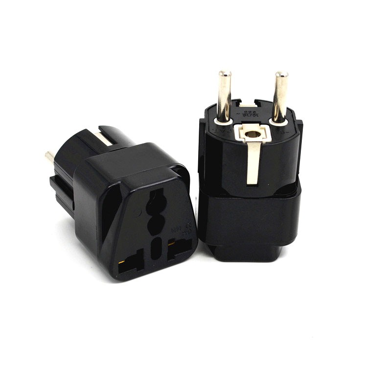 2 Pin Round (E) Adaptor - WD-9BK | Shopee Malaysia