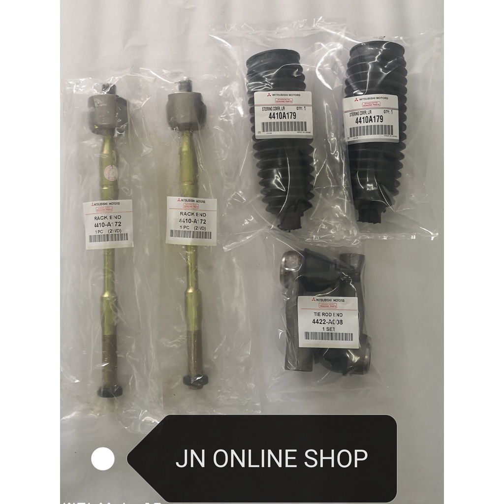 Tie Rod End+Rack End+Steering Boot Cover (MMC) for Mitsubishi Triton ...