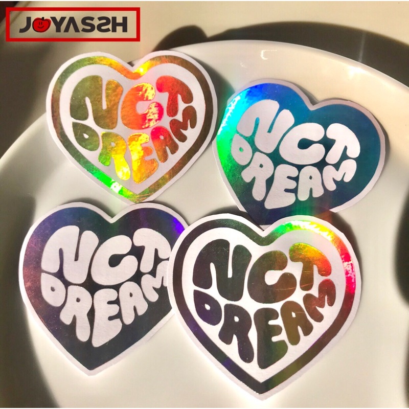 Nt DREAM LOGO STICKER HOLOGRAM HELLO FUTURE | Shopee Malaysia