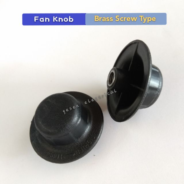 Fan Knob Replacement Fan Blade Lock W/Brass Screw Type (convex )For KDK