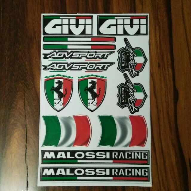 Givi Car Decoration Sticker Set Shopee Malaysia