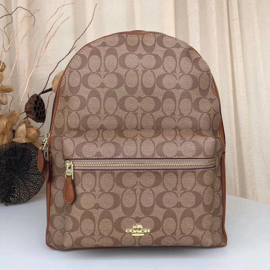 100 Original 58314 full leather women backpack Shopee Malaysia