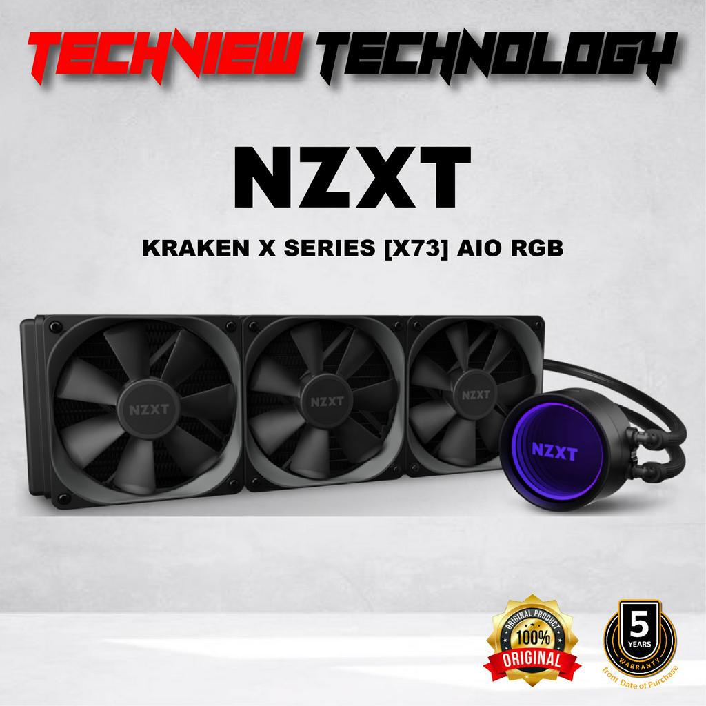 Nzxt Kraken X Series X73 Aio Rgb Infinity Mirror Design Cpu Liquid Cooler Shopee Malaysia 5268