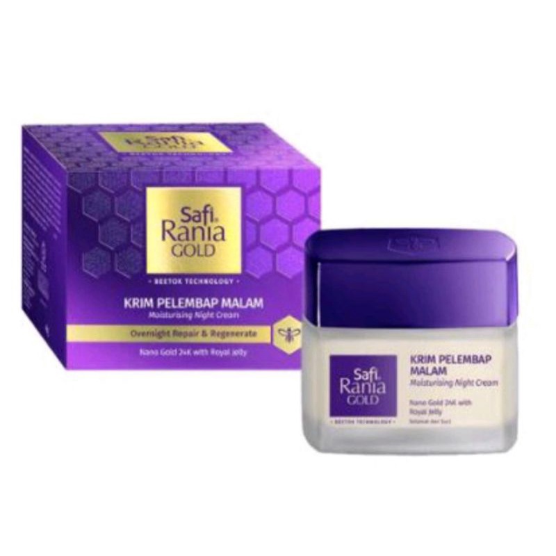 SAFI RANIA GOLD NIGHT CREAM (40g) | Shopee Malaysia