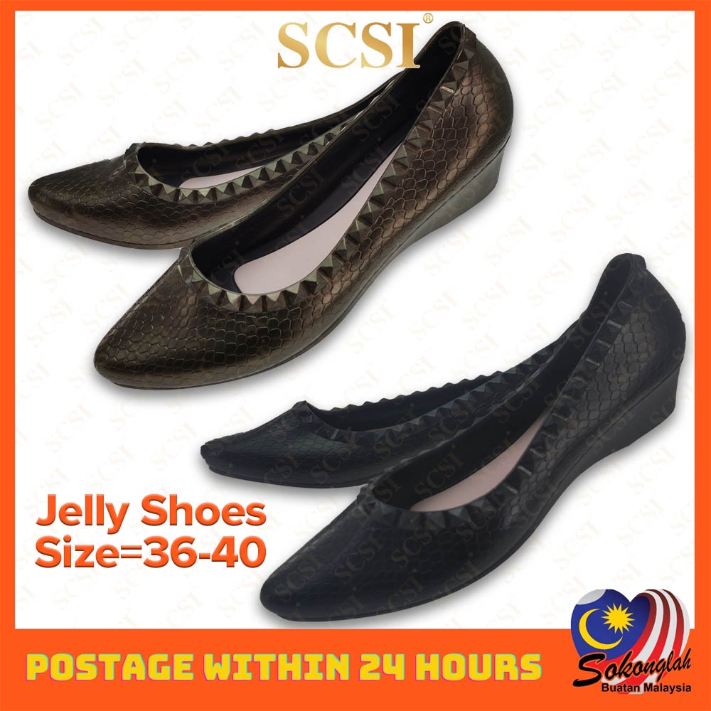 SCS ICream Korea Women Jelly Shoes / Wedges Shoes / Women Shoes