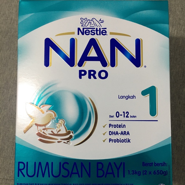 Susu NAN Pro Langkah 1 Shopee Malaysia