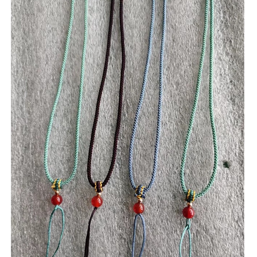 New pineapple rope pull ring color line decorative necklace rope DIY ...