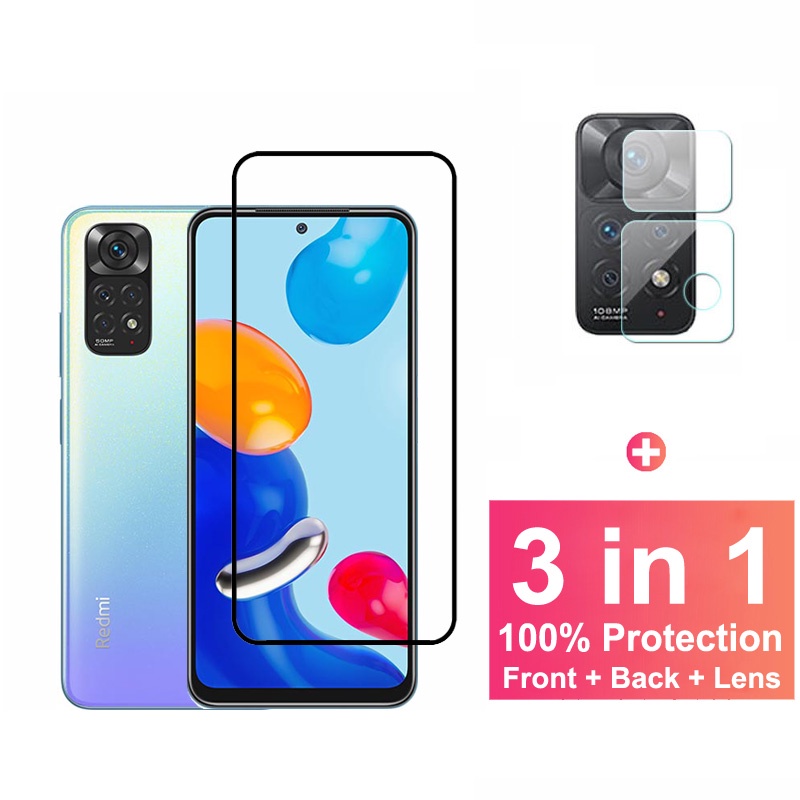 Xiaomi Redmi Note 11 11s Pro Tempered Glass Full Cover Screen Protector