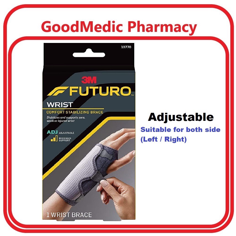 Futuro Reversible Splint Wrist Brace 10770 Adjustable size - Suitable ...