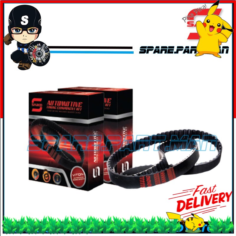 🔴 Saiko 🔴 Gen2 / Persona / BLM / Exora / Waja Campro Timing belt Warranty 3Year / 100.000km