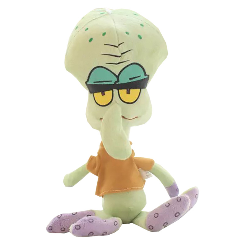 15-40cm Kids Soft Cartoon Anime Movie SpongeBob Squidward Tentacles ...