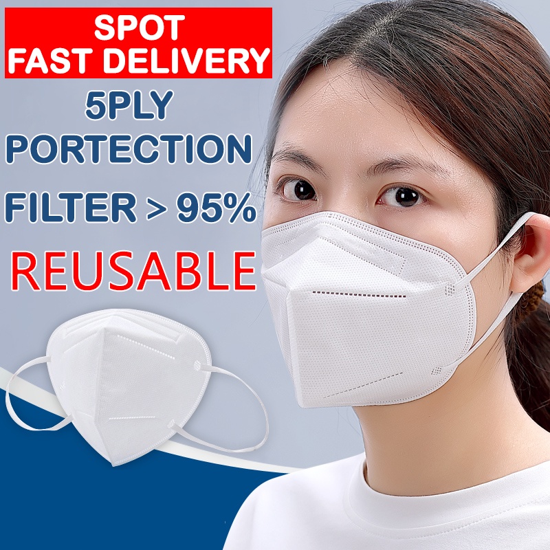 50PCS KF94 Adult Face Mask kn95 kn94 Anti-Virus Covid KF94 Adult ...