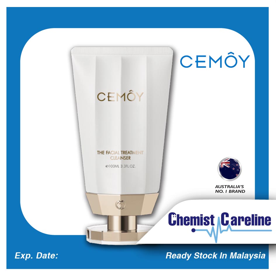 [100% Authentic] CEMOY The Facial Treatment Cleanser (100ml) | Shopee ...