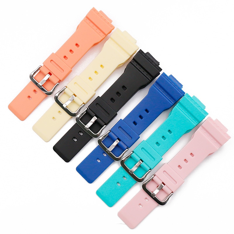 Solid Color Sport Strap Replacement Bracelet Band For Casio BABY-G BA ...