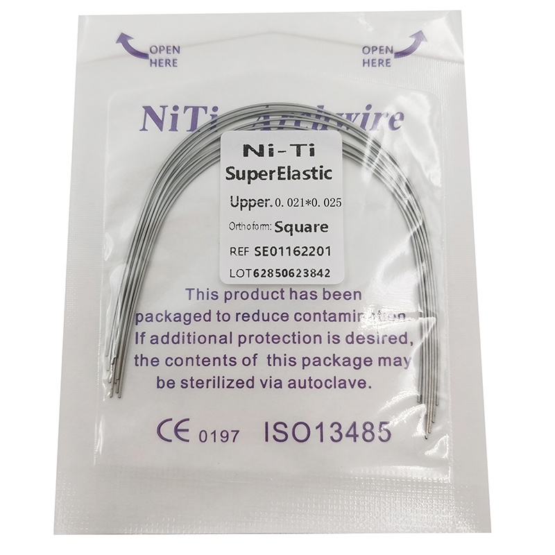 Dental Orthodontic Materials Super Elastic Niti Arch Wires - China Dental  Wire, Super Elastic Niti Wire