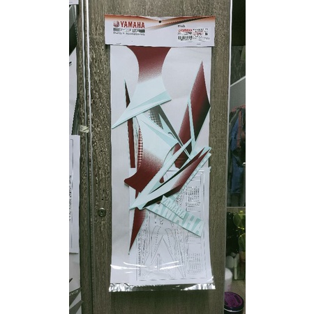 RXZ STRIE /STICKER CATALAYZER 100% HLY ( HITAM SKALA/MERAH PUTIH ...