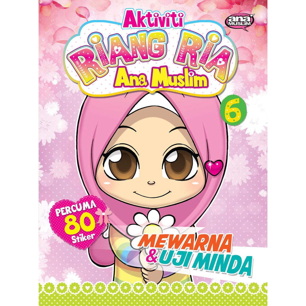 Buku Aktiviti And Mewarna Ana Muslim Aktiviti Riang Ria Ana Muslim 6 Shopee Malaysia