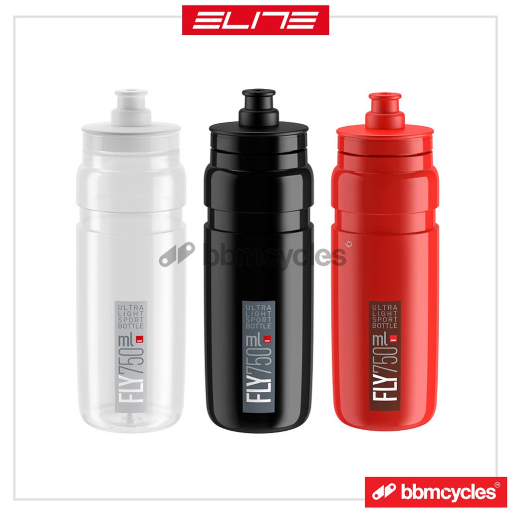 Original ELITE Fly Water Bottle 750 ml Cycling the lightest water bottle bicycle water bottles