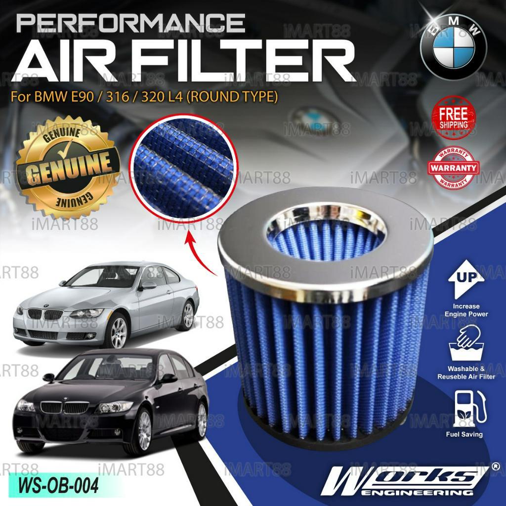 Works Engineering Drop In Air Filter BMW 318 Z3 E36 325 328 E36 E39 E46 ...