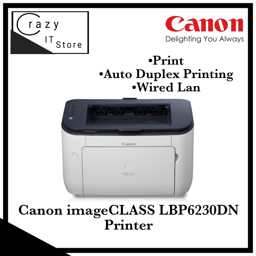 Canon imageCLASS LBP6230dn Monochrome Laser Printer Shopee Malaysia