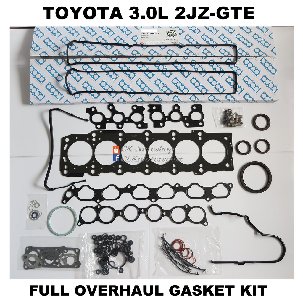 Overhaul gasket clearance set