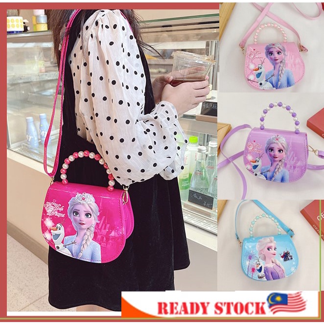 Bag budak murah Frozen Shoulder Bag Cute Sling Kid Budak Beg Kids