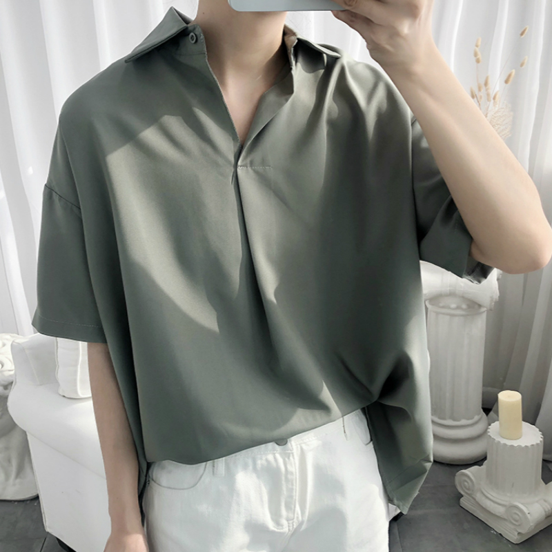 Plain shirt fashion clearance men