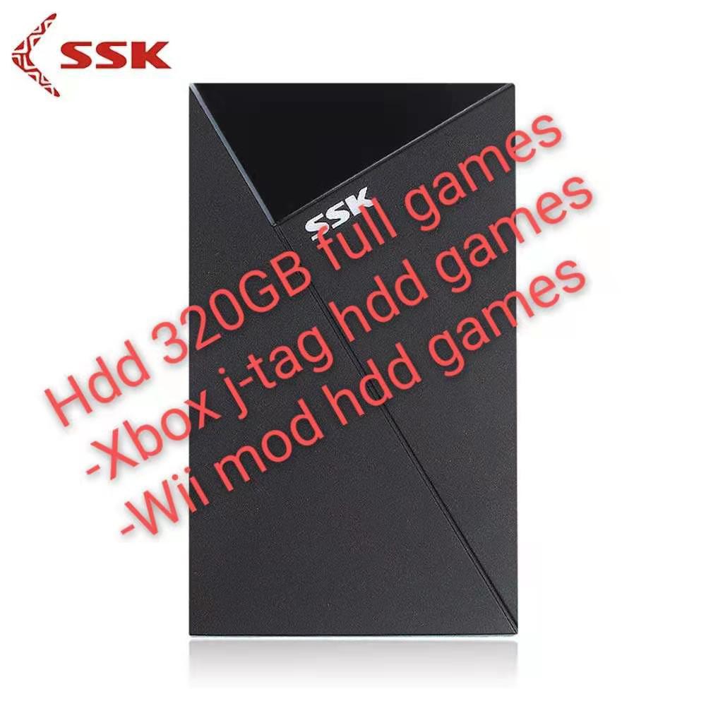 XBOX 360 (For Jtag), Wii Modified Console 320GB HDD Hard disk Full Games |  Shopee Malaysia