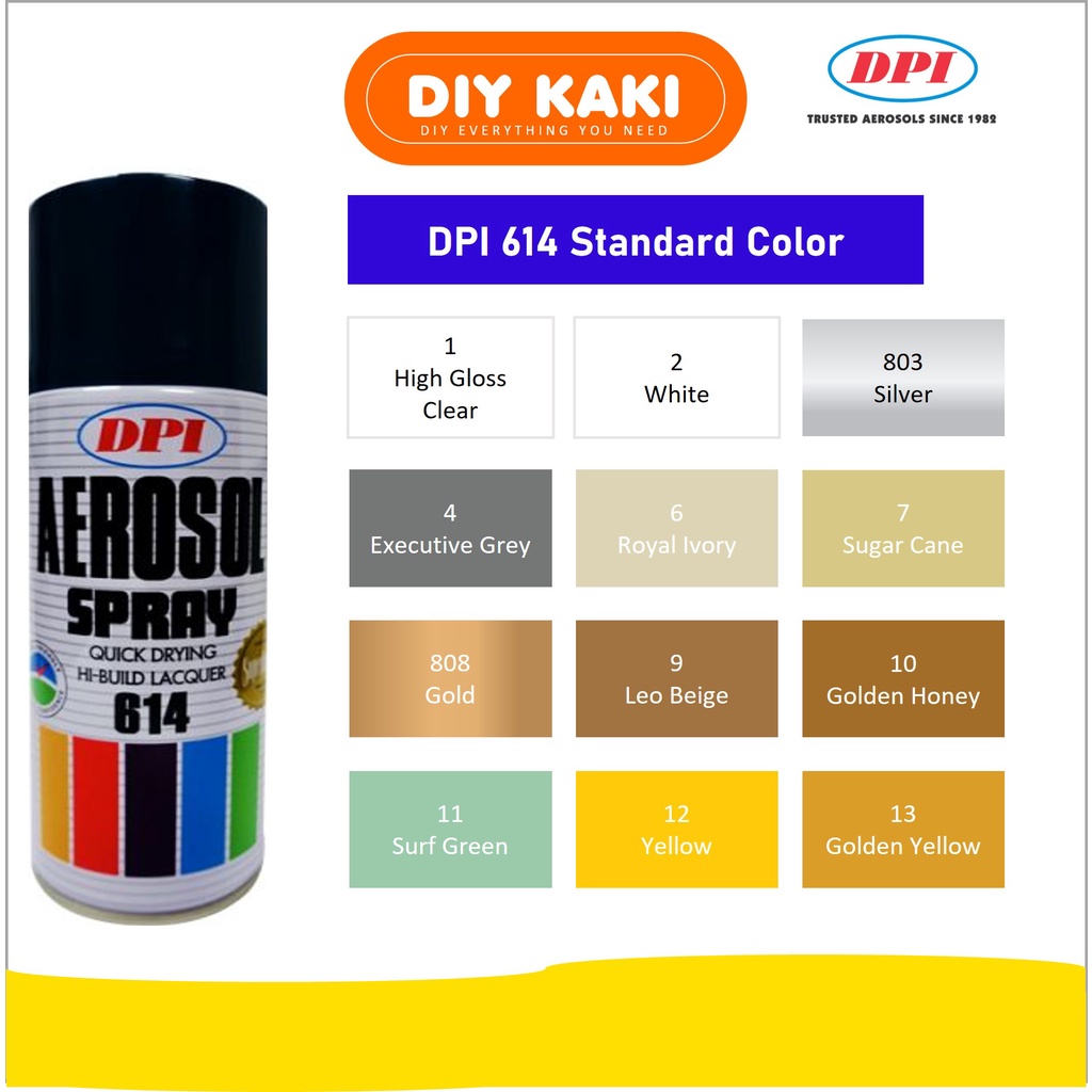[Standard] DPI 614 Aerosol Spray Paint Anchor Spray Paint Standard