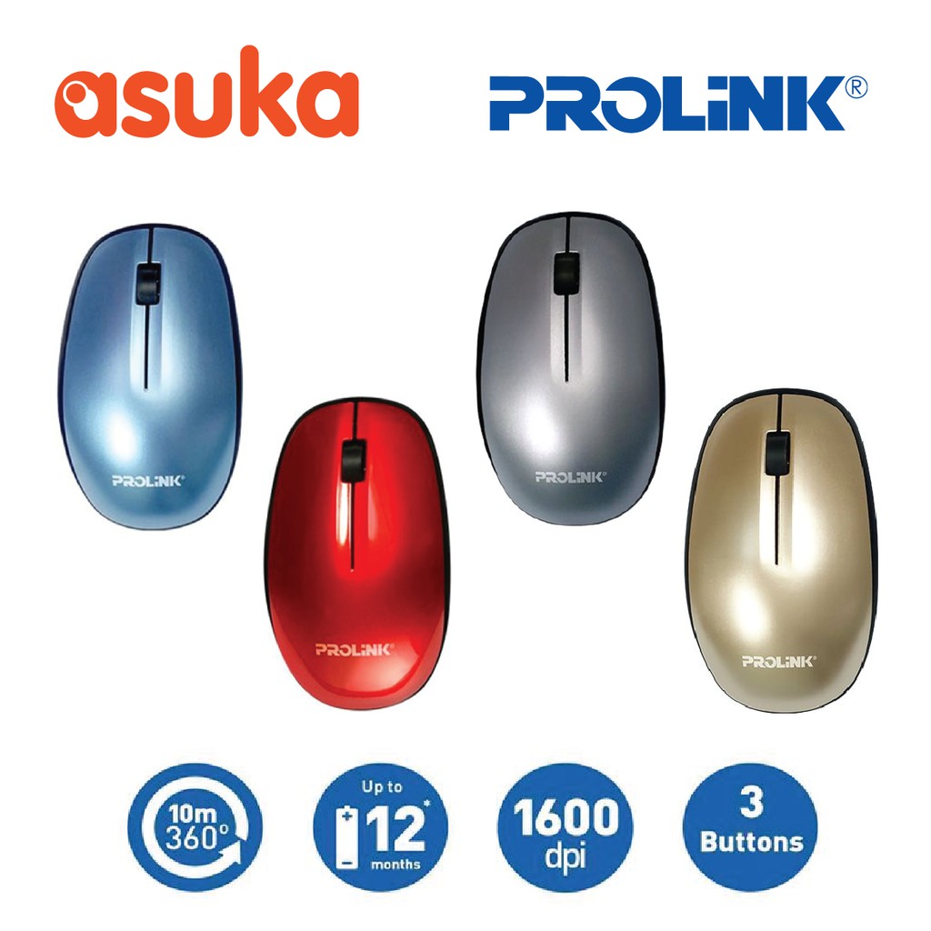 Prolink PMW5007 Wireless Mouse | Shopee Malaysia