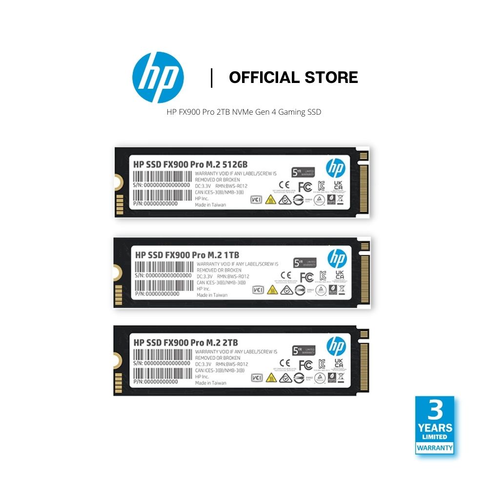 Amazon.com: HP FX900 Pro 2TB M.2 NVMe SSD 2280 Gen4 x4, Up