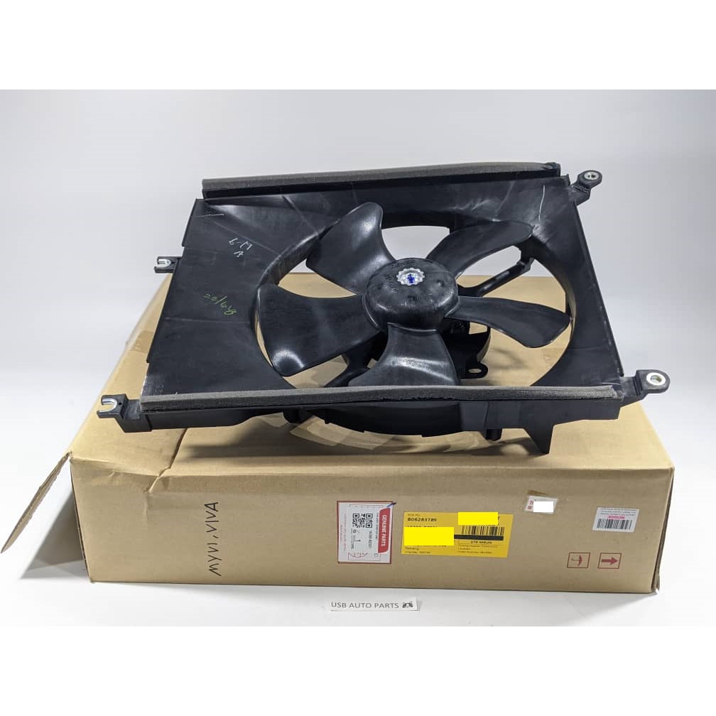 PERODUA ORIGINAL Myvi OLD 1.0 1.3 Viva Radiator Fan Motor Assy with Fan  Blade / Fan Guard Perodua Original 16360-BZ021 | Shopee Malaysia
