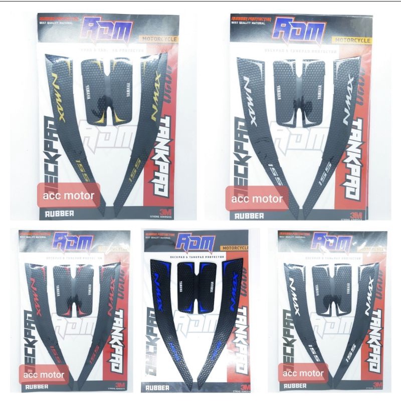 Yamaha nmax Rubber deckpad tankpad Sticker (old And new) | Shopee Malaysia
