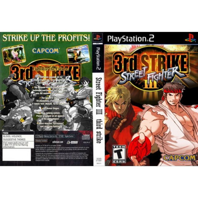 Street fighter 2024 3 ps2