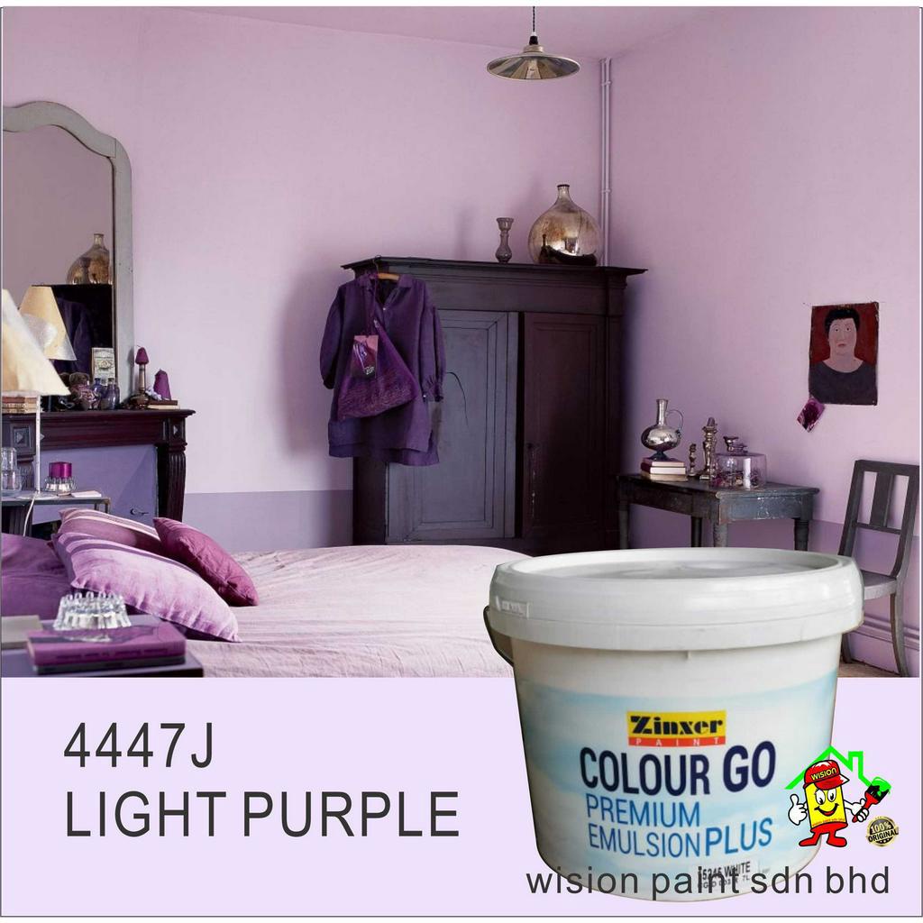 4447J LIGHT PURPLE ( 7 LITER ) 🔥Fast Delivery🔥( 7L Zinxer Go Emulsion ...