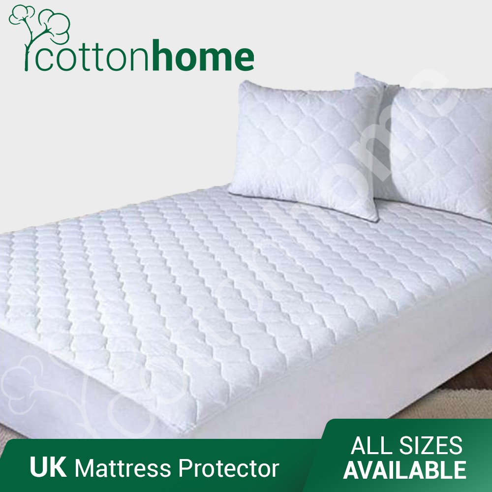 UK: Mattress Protector Full Fitted Anti-Microbial : Skirt (Fully Fitted ...