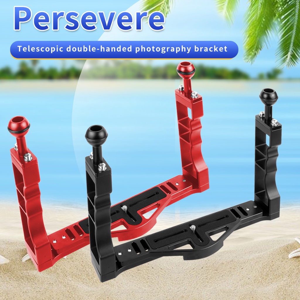 XT-XINTE Diving Dual Handle Tray Stabilizer Rig Aluminum Compatible for ...