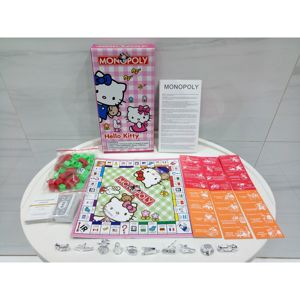 Monopoly / Monopoly Board Game Hello Kitty A-102 | Shopee Malaysia