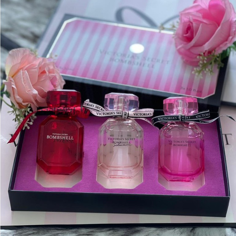 Victoria Secret Bombshell Miniatures Set 3 in 1 | Shopee Malaysia