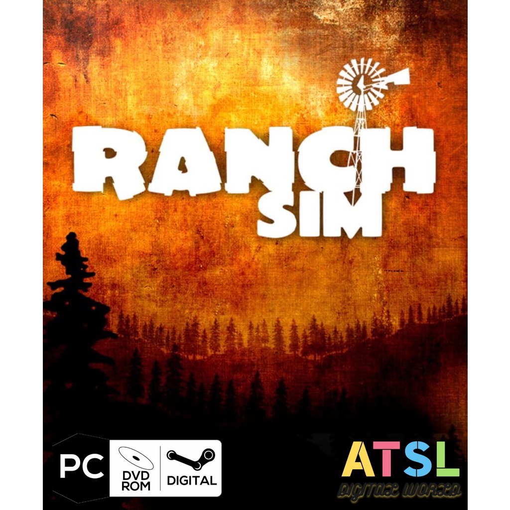 Ranch Simulator Game Poster