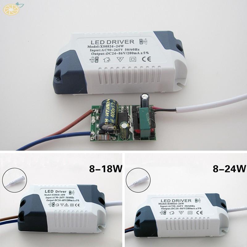 AC-DC Transformator LED Light Lamp Driver Netzteil 1-3W/4-7W/8-12W/12-18W  300mA