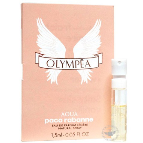 Perfume Vials** Paco Rabanne Olympea Aqua 1.5ml EDP Spray | Shopee