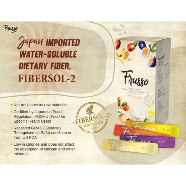 Stock Ready Wellous Frusso detox slimming products Ori